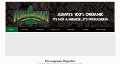 Desktop Screenshot of permagreenorganics.com